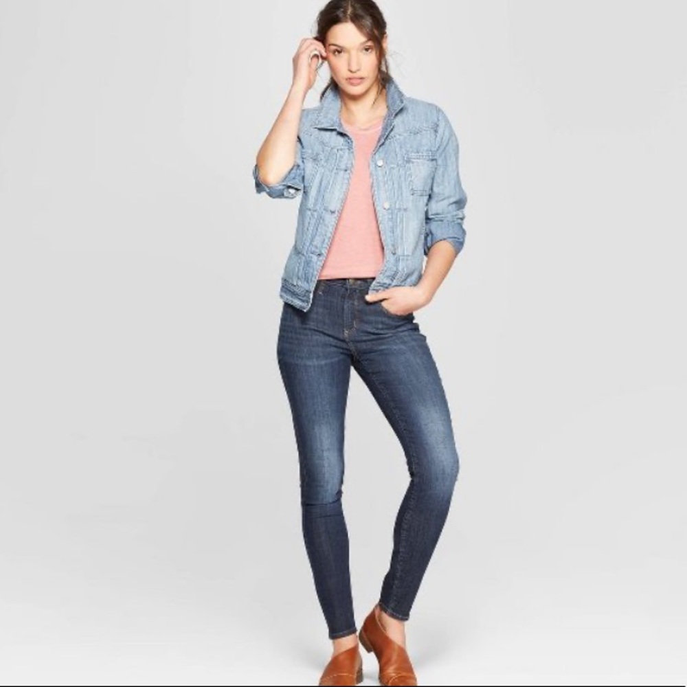 Universal Thread High-Rise Skinny Jeans Dark Wash